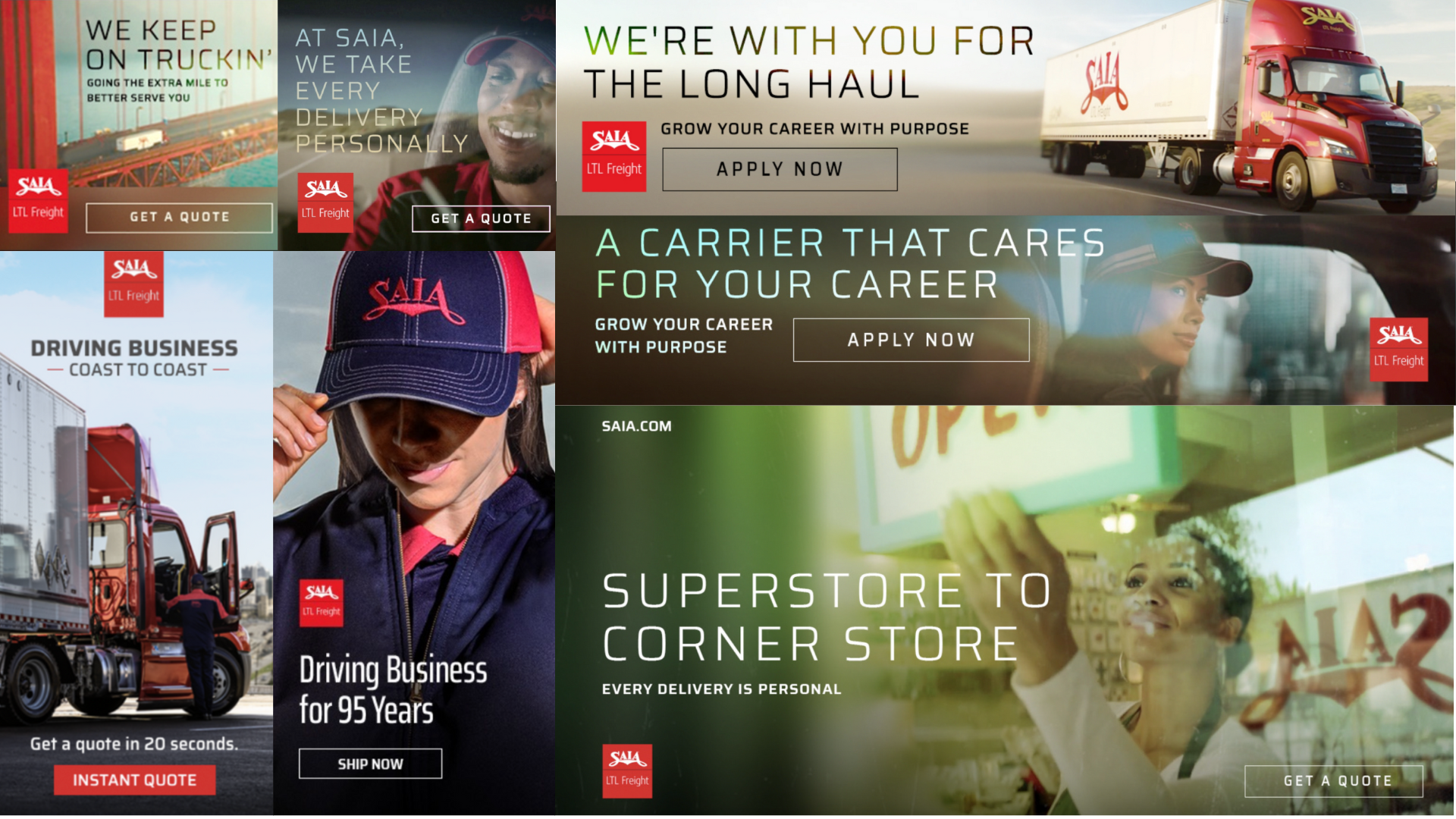 Saia “Driving Business” Campaign